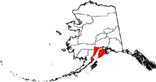 Kenai Peninsula Borough map