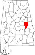 Tallapoosa map