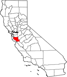 Santa Clara map