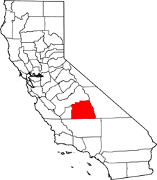 Tulare map