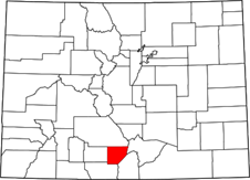 Alamosa map