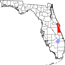 Brevard map