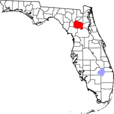 Alachua map