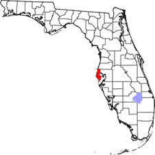 Pinellas map