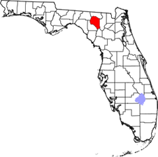 Suwannee map