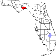 Wakulla map