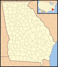 Georgia map