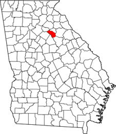 Oconee map