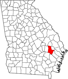 Tattnall map