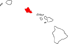 Honolulu map