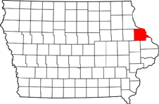 Dubuque map