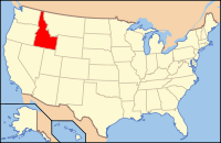 Idaho map