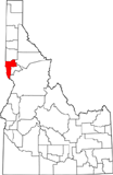 Nez Perce map