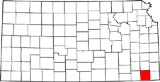 Labette map