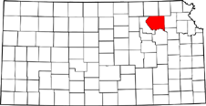 Pottawatomie map