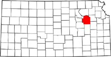 Wabaunsee map