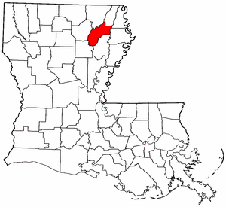 Richland Parish map