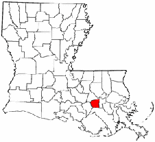 Saint James Parish map