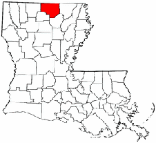 Union Parish map