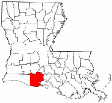 Vermilion Parish map