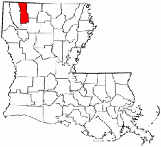 Webster Parish map