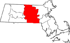 Worcester map