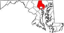 Baltimore map