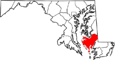 Dorchester map