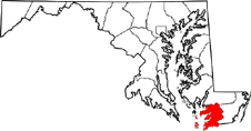 Somerset map