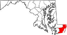 Worcester map