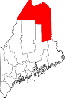 Aroostook map