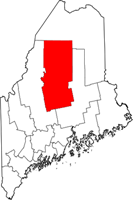 Piscataquis map