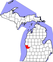 Muskegon map