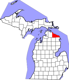 Presque Isle map