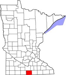 Faribault map