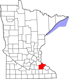 Goodhue map