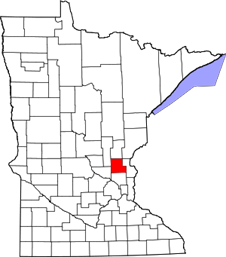 Isanti map