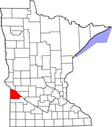 Lac qui Parle map