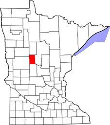 Wadena map