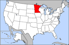 Minnesota map