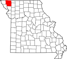 Nodaway map