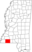 Amite map