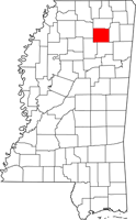 Pontotoc map