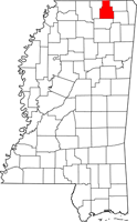 Tippah map