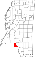 Walthall map