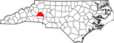 Catawba map