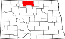 Bottineau map