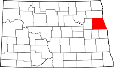 Grand Forks map