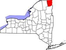 Clinton County map