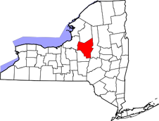 Oneida County map